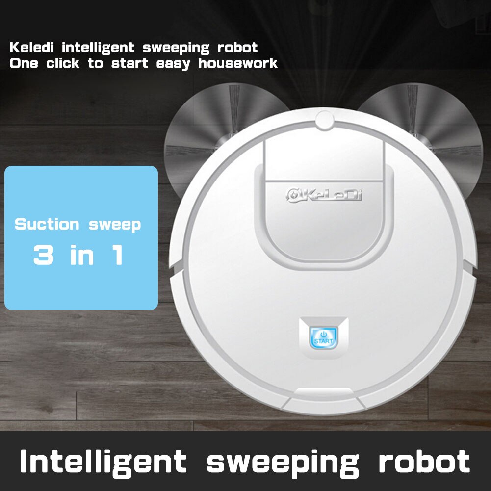 Automatic Intelligent Sweeping Robot Household Vacuum Cleaner Floor Sweeper Rechargeable Floor Cleaning Robot Sweeping Machine