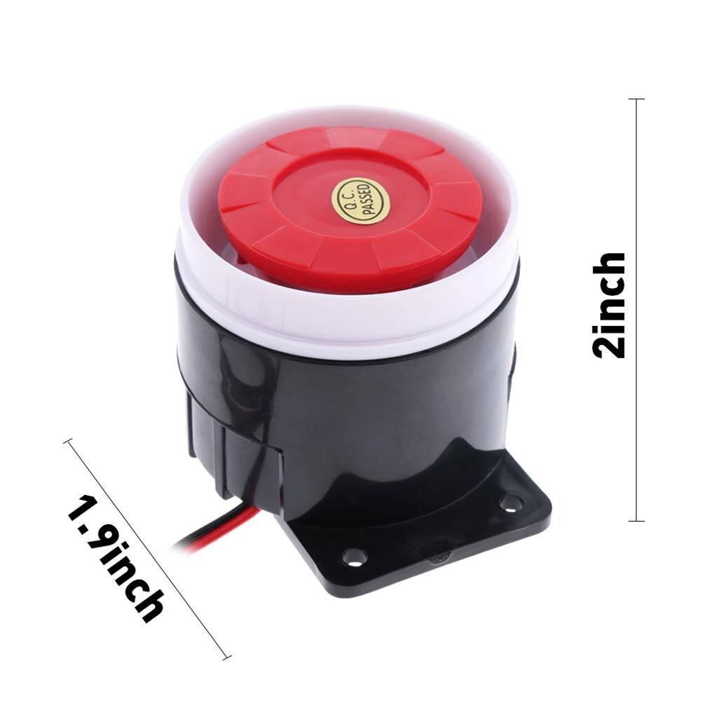 12v 105db baktilbehør bil lastbil bakalarm back up horn højttaler bipper summer advarsel bil styling universal holdbar