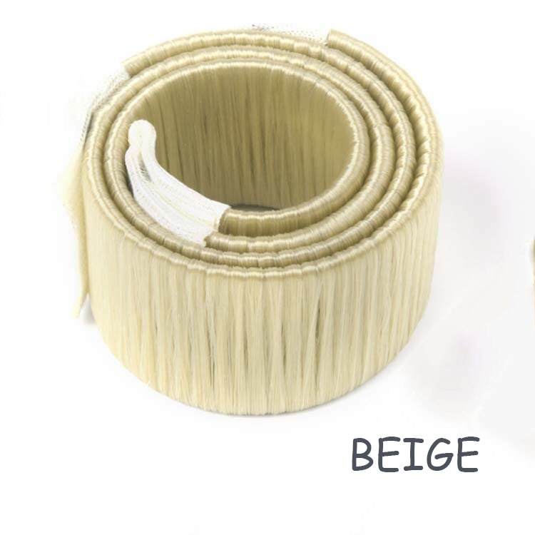 Accesorios para rizos de cabello para niñas, banda para el cabello Bud, plato francés, peluca, diadema, herramienta de torsión, fabricante de moños, diadema, rizador de cabello, para mujeres: XS / Azul