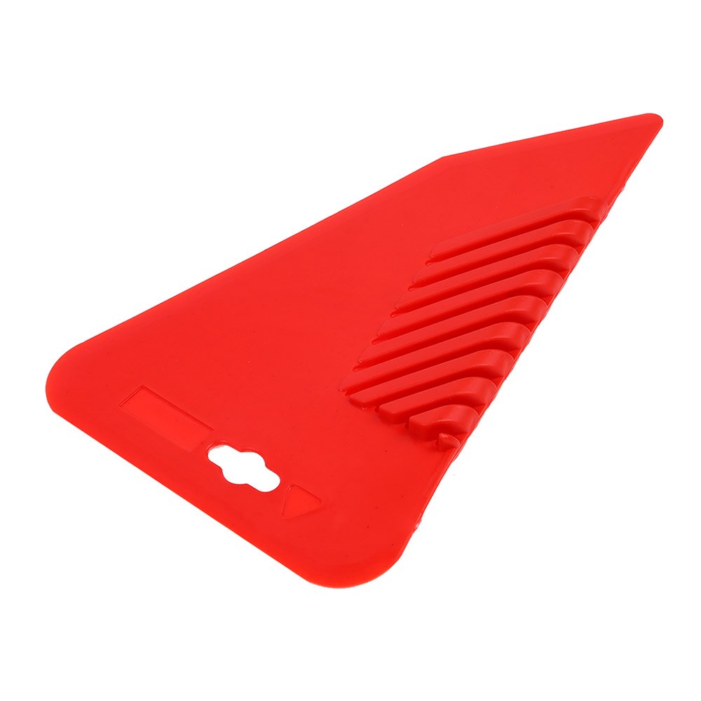 Cepillo portátil grande rojo de goma bisel pintura de pared raspador de mano herramienta de pintura de pared para pared/gabinete/piso