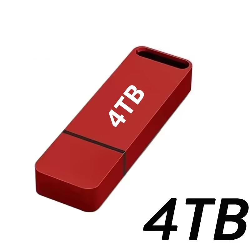 16TB Flash Drive USB3.2 Hoge Snelheid Overdracht Type C U Metalen Flash SSD Draagbare Mini Flash Drive Geheugen waterdichte U Drive: Blauw