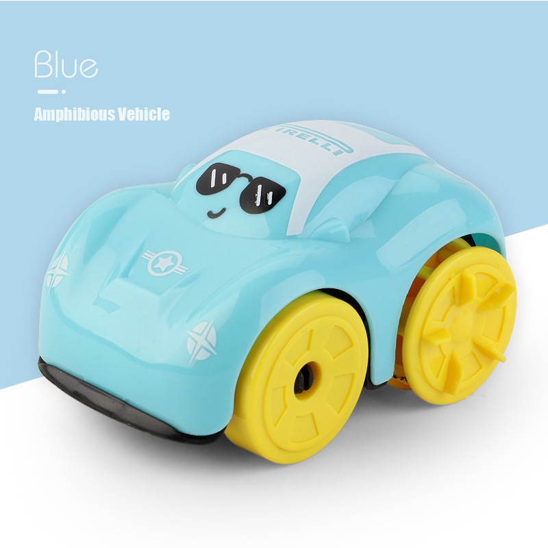 Nuovi giocattoli da bagno per bambini 0 12 mesi giocattolo da bagno per nuoto simpatici rane anatra pinguino veicolo orologio da bagno giocattolo da bagno brinquedos infantil: Blue Car