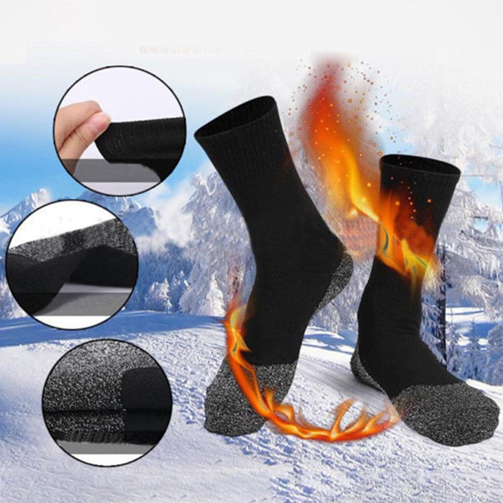 Heißer Winter Ski socken männer Thermische warm Wärme Schutz Wandern schnee Ski Sport Socken Stiefel warm Wärme Schutz Wandern Ski Sport Socke