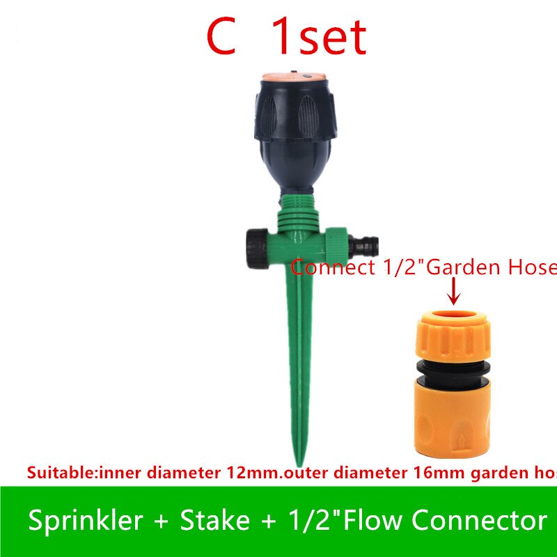 360° Roterende Micro Irrigatie Sprinkler 50 Stuks - Tuinartikelen