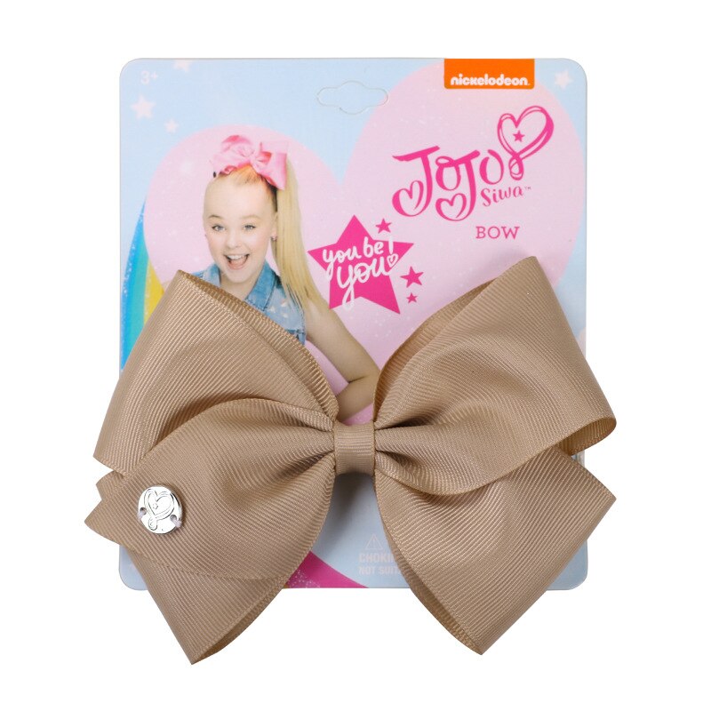 35 couleurs 5 pouces arcs pince à cheveux chapeaux cheveux arc pour bébé enfants filles à la main ruban nœud papillon cheveux accessoires: Kaki foncé