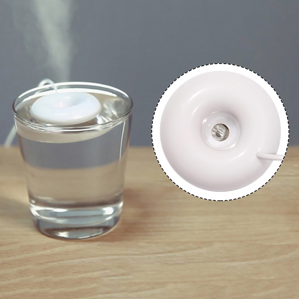 1pc Mini Portable Donuts USB Air Humidifier Purifier USB Aroma Essential Oil Diffuser Mist Maker For Home Atomizer Aromatherapy