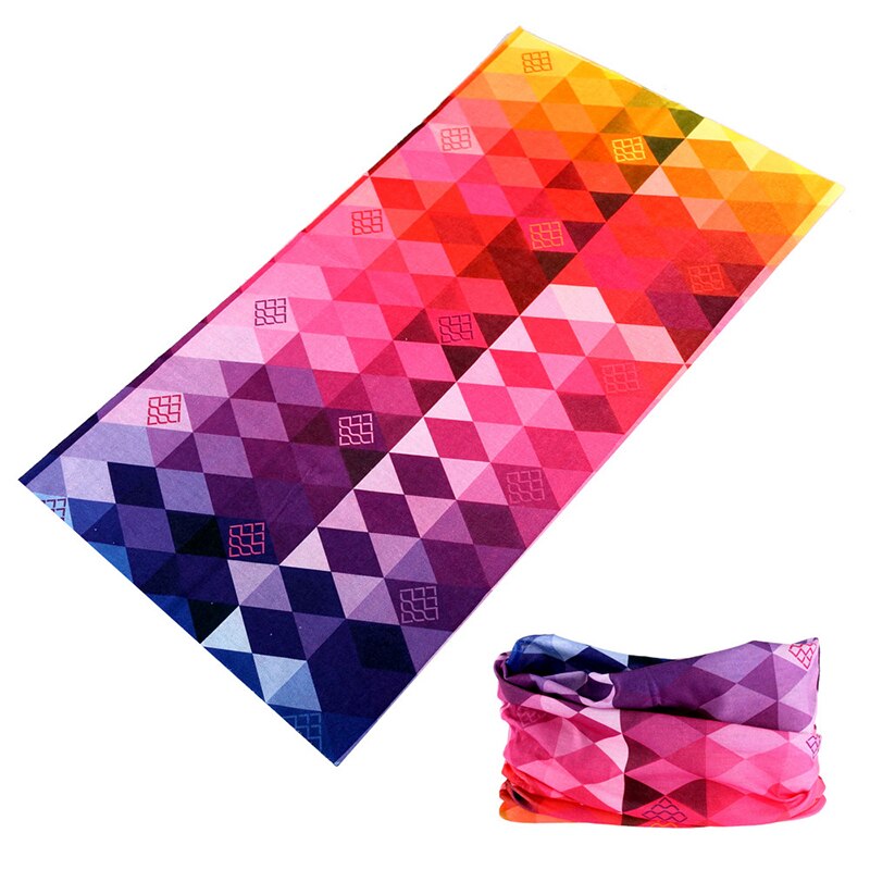 Windproof Bicycle Seamless Magic Bandana Cycling Headband Outdoor Sport Ski Bandana Headwear Mask Bicycle Scarf: 1PCS-8