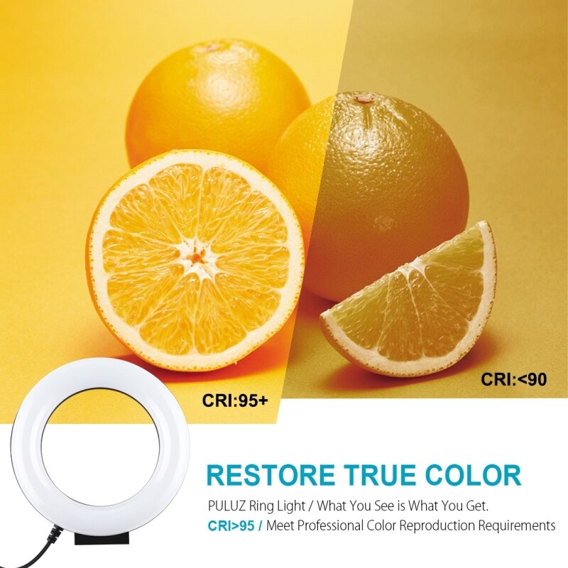 Arc Face 3.6 Inch Fill Light Beautification Live Light Selfie LED Arc Face Beauty Live Fill Light LED 3 Modes Selfie Light