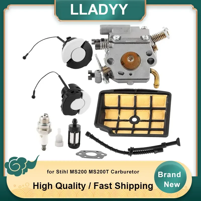 11291200653 Se adapta al carburador Stihl MS200 MS200T, Kit de piezas de motosierra, suministros para el hogar y el jardín