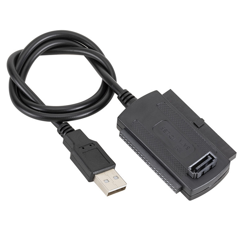 USB 2.0 para cabo conversor adaptador IDE para disco rígido HD de 2,5 3,5 polegadas