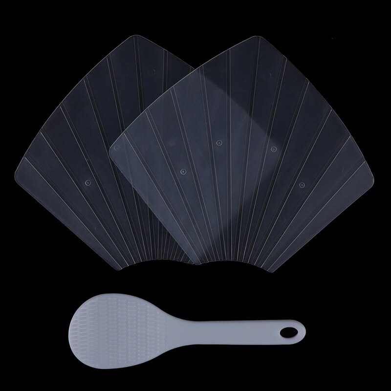 3pcs/set Sushi Tools Two Hand Roll Temaki Sushi Molds Moulds DIY Sushi Maker Rice Ball Maker With Rice Paddle