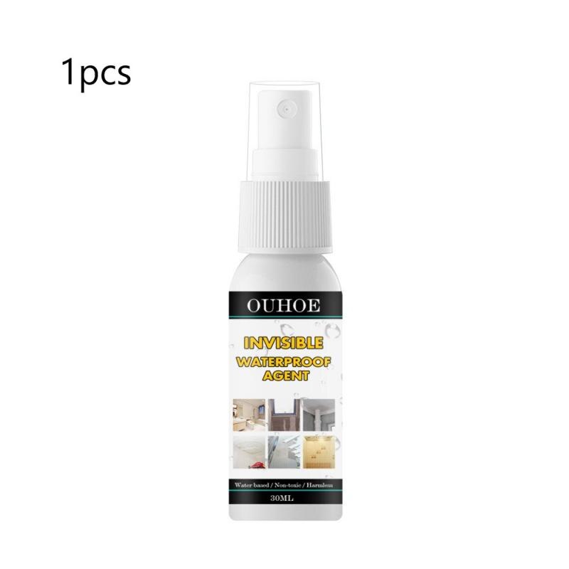 Waterproofing Agent, Bathroom Permeable Nano Transparent Spray Glue Ceramic Tile, External Wall Roof Leakage Waterproof Coating: Default Title