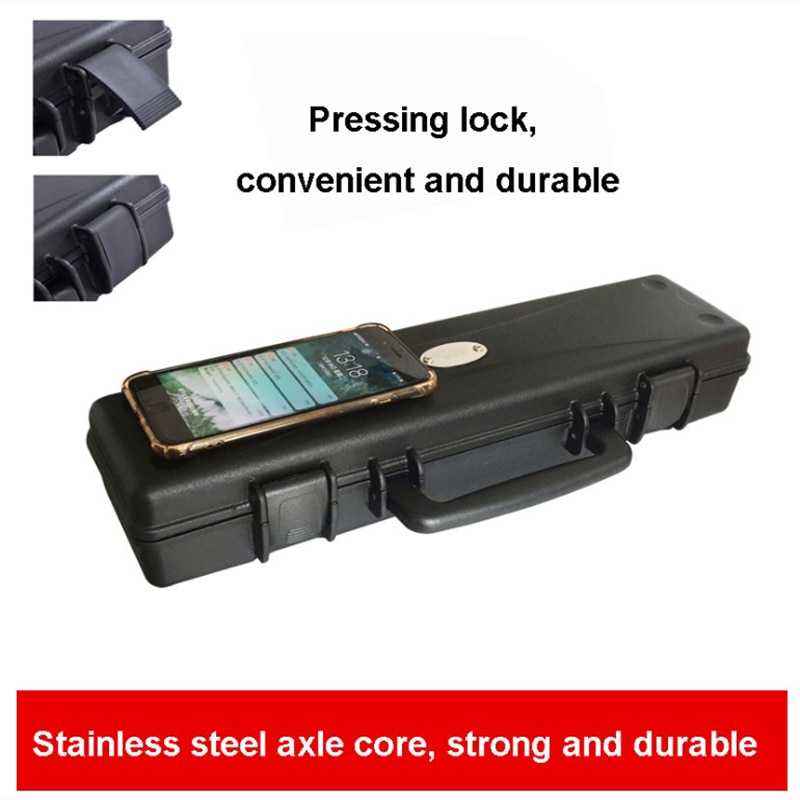 Waterproof protective tool case toolbox suitcase Impact resistant sealed Storage box with pre-cut foam