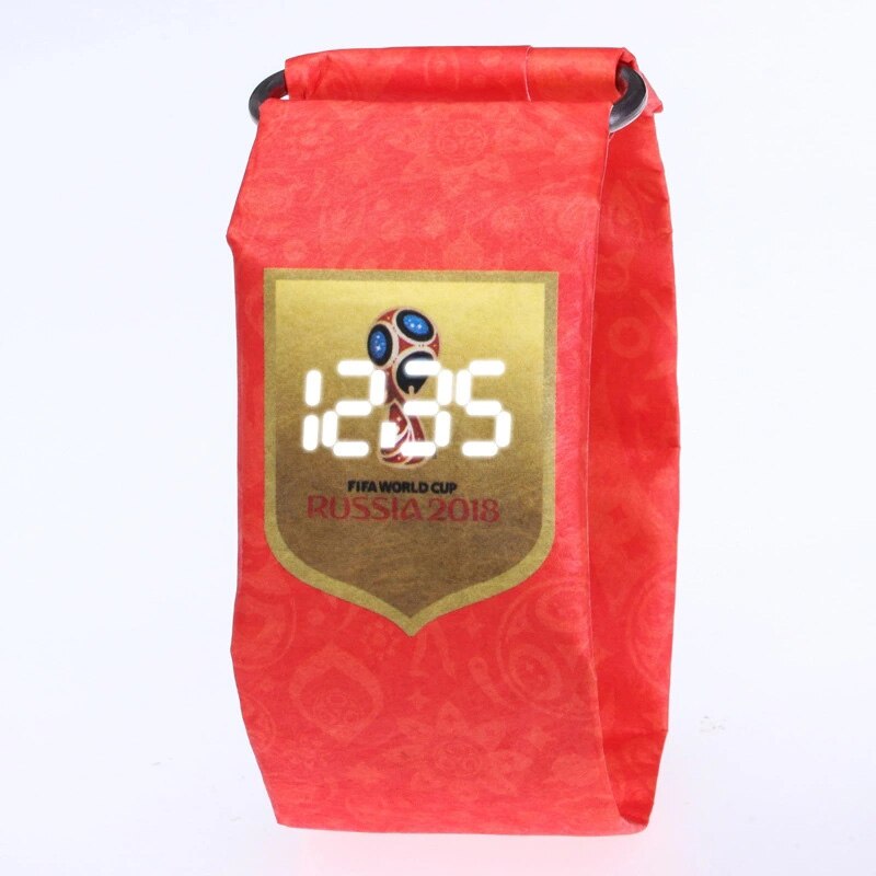 Kreative Trend Papier Uhr LED Digital Männer Frauen Wasserdicht Armband Zeitung Student Sport Digitale Uhr Relogio Masculino Saat