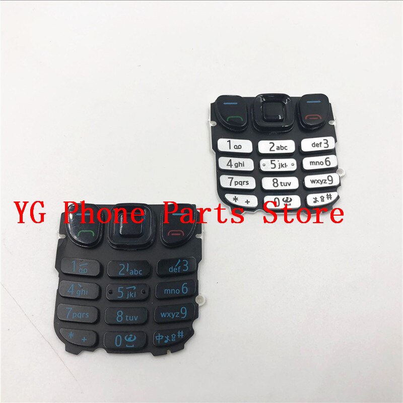 Hovedmenu engelsk eller russisk tastatur tastaturknapper cover cover til nokia 6303 6303c