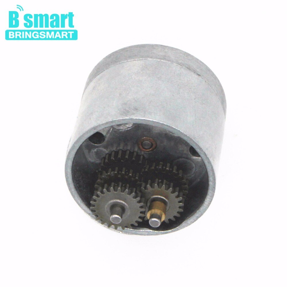 Bringsmart 25mm Diameter Gearbox Mini Motor Gear Case DC Reduction Box Micro Dc Motor Gearbox Reducer Casing