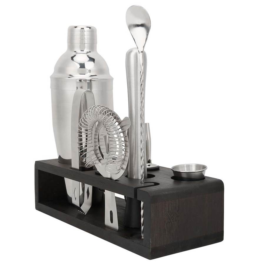 10 Stks/set Cocktail Shakers Mixer Set Rvs Bar Bar Barman Gereedschap Kit Voor Kitchen Bar Gereedschap