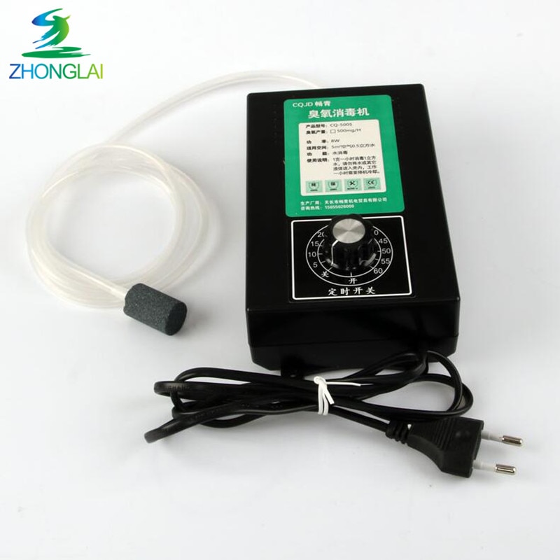 220V/110V/12V générateur d'ozone ioniseur 500mg ozoniseur eau Air stérilisateur purificateur nettoyant nourriture fruits légumes désinfecteur