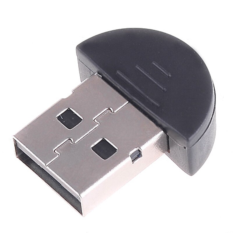 El adaptador USB más pequeño 2,0 Mini BT V2.0 EDR adaptador USB Dongle USB para ordenador portátil PC teléfono móvil que soporta varios idiomas