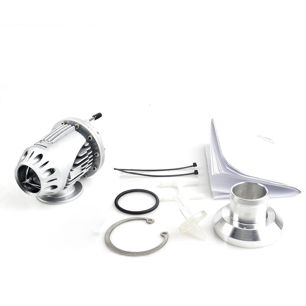 UNIVERSAL BLOW OFF VALVE BOV SUPER SQV4 IV With box and instructions: Silver