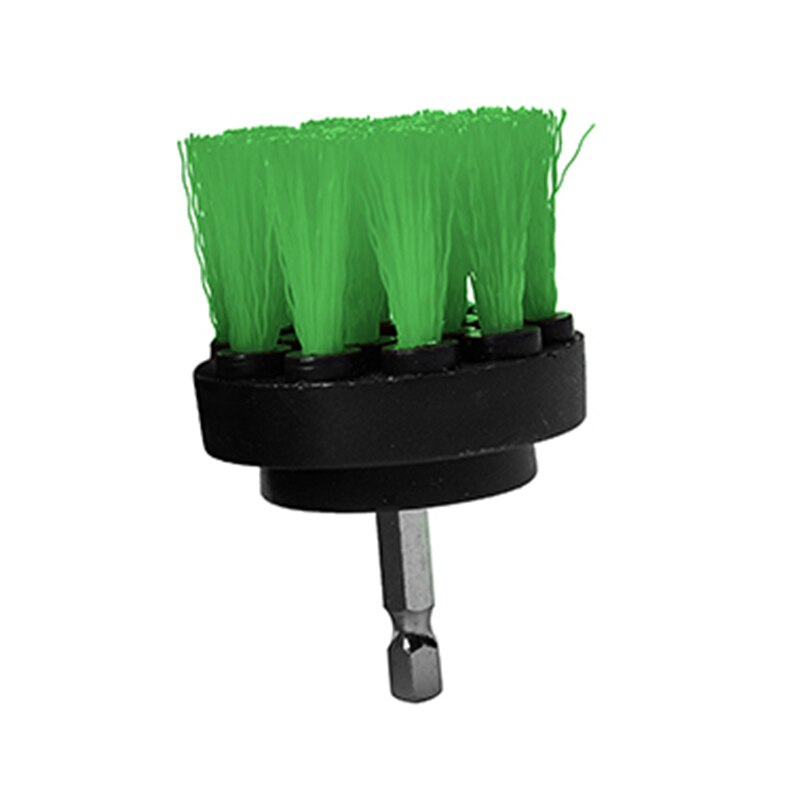 Power Scrubber Brush Set For Bathroom Drill Scrubber Brush For Cleaning Cordless Drill Attachment Kit Power Scrub Green: 2inch