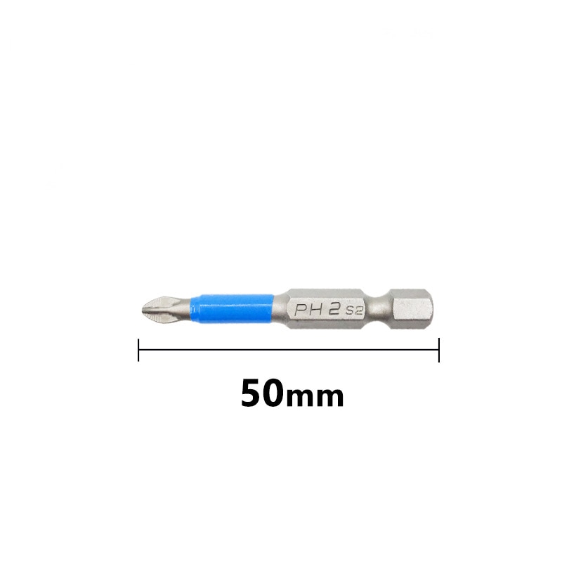 12Pcs Magnetic Screwdriver Bit Set Anti Slip Electric Power Multi-bit Tool Screwdriver Suit Alloy Steel Screwdriver Accessories