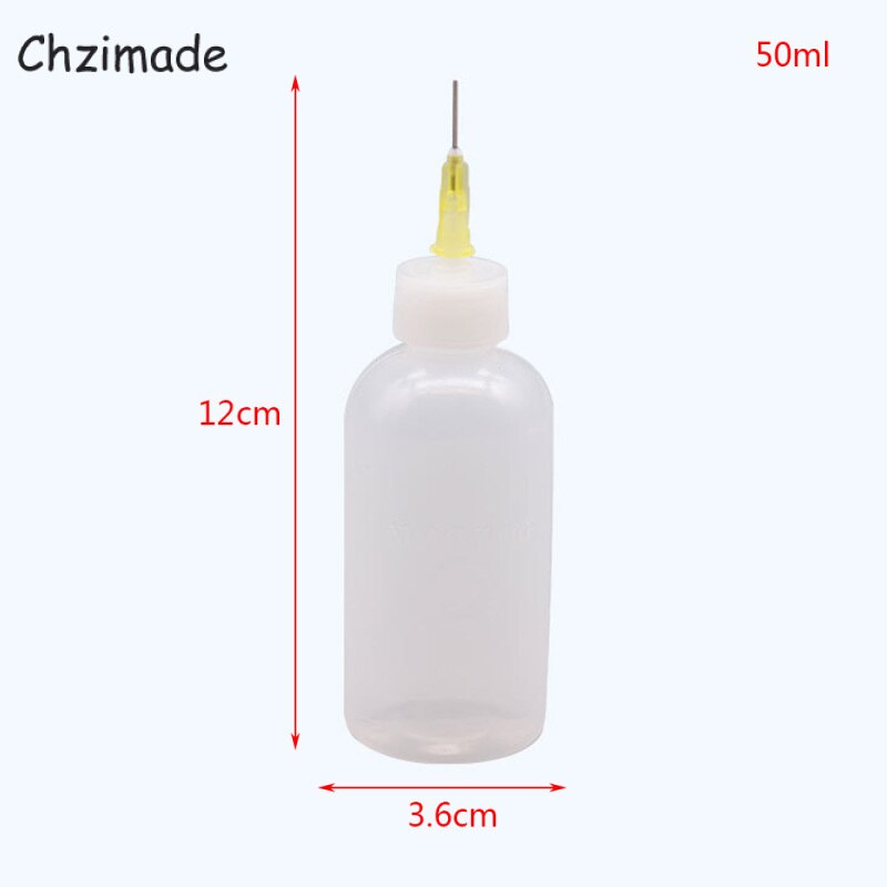 Chzimade 50Ml Keramische Aardewerk Klei Flessen Set Gereedschap Diy Schilderen Art Squeeze Polymeer Klei Fles Handgemaakte Accessoires