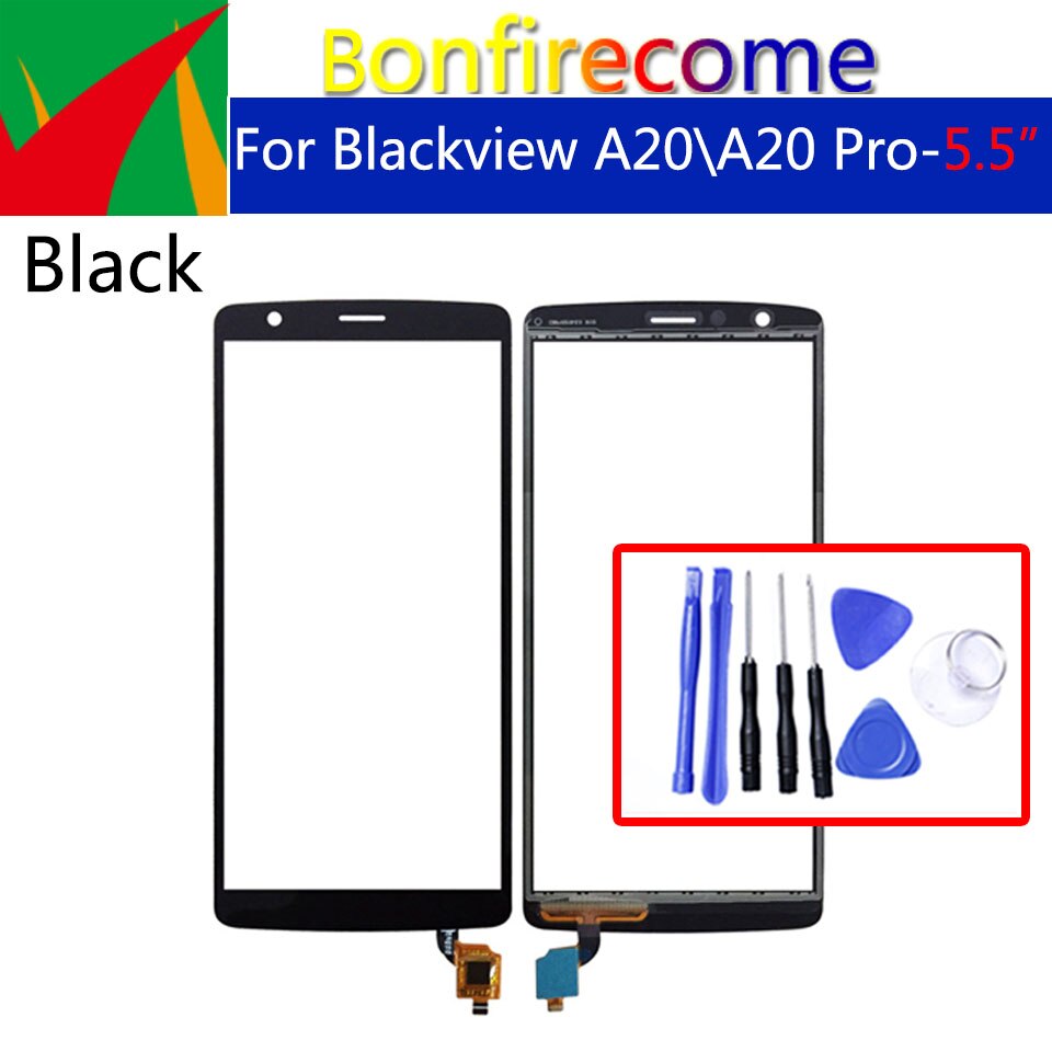 Touchscreen Voor Blackview A20 / A20 Pro Touch Screen Digitizer Lcd Display Voor Glas Panel Sensor Onderdelen 5.5 Inch