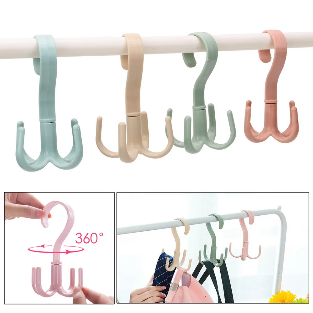 Soporte para bolsos de mano, colgador para ahorro de espacio, armarios, estante para ropa, rotación de 360 grados, zapatos, cinturón, bufanda, estante colgante
