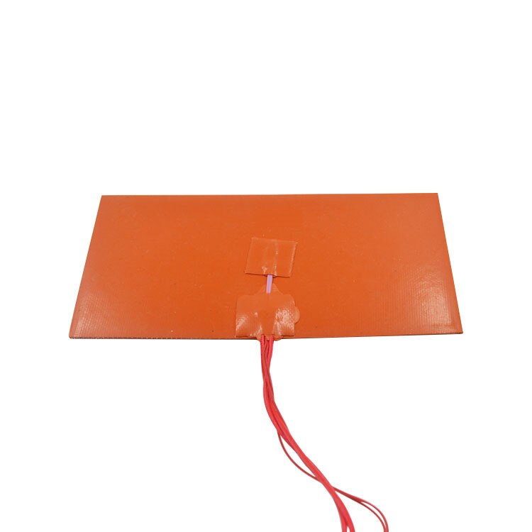 Calentador de placa calefactora de silicona 155mm x 230mm para cama de calor de impresora 3d