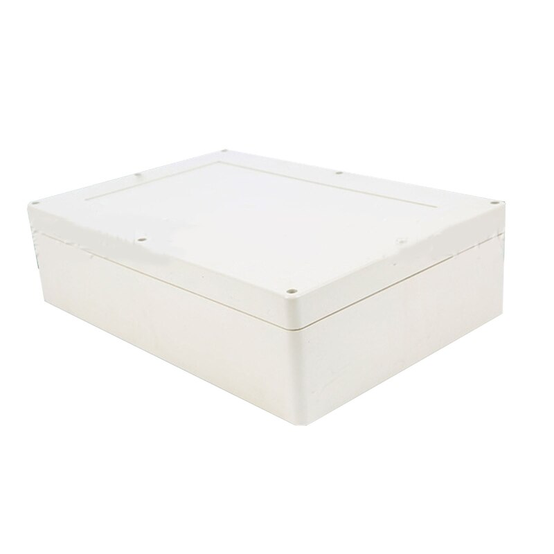 Plastic Junction Box Power Enclosure Box Electronic Project Case DIY Rectangle Electrical Box Surface Mounted Dustproof