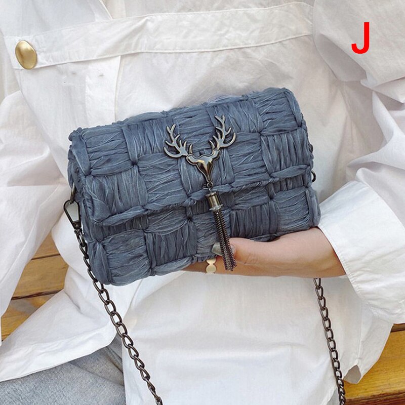 1 Sets Net Cover Gauze Woven Shoulder Bag Plastic Female Handmade DIY Handbag Bag Accessories