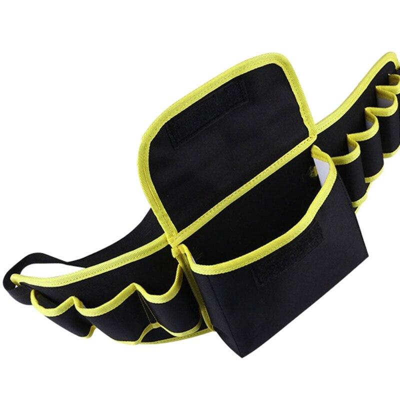 Elektricien Boor Gereedschapstas Taille Pocket Pouch Riem Opslag Houder Onderhoud Kit