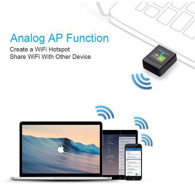 Usb wifi-adapter wifi-dongle  ac600 mbps gratis driver snelle usb draadloze adapter voor desktop en laptop