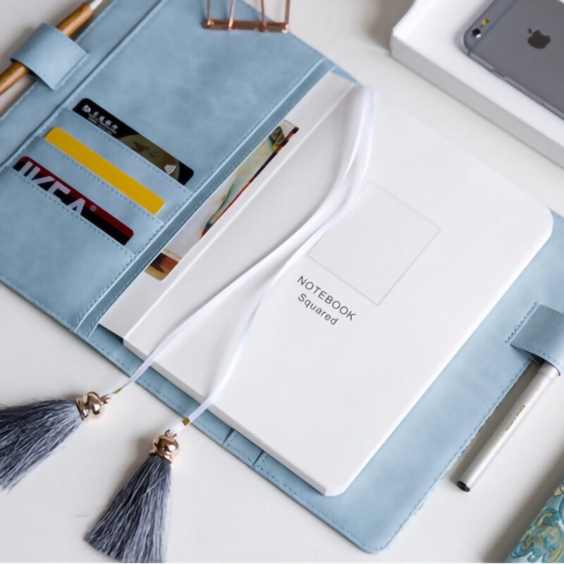 Chinese Style Embroidery Notebook Travel Diary Book Exercise Composition Binding Note Notepad Stationery Office School