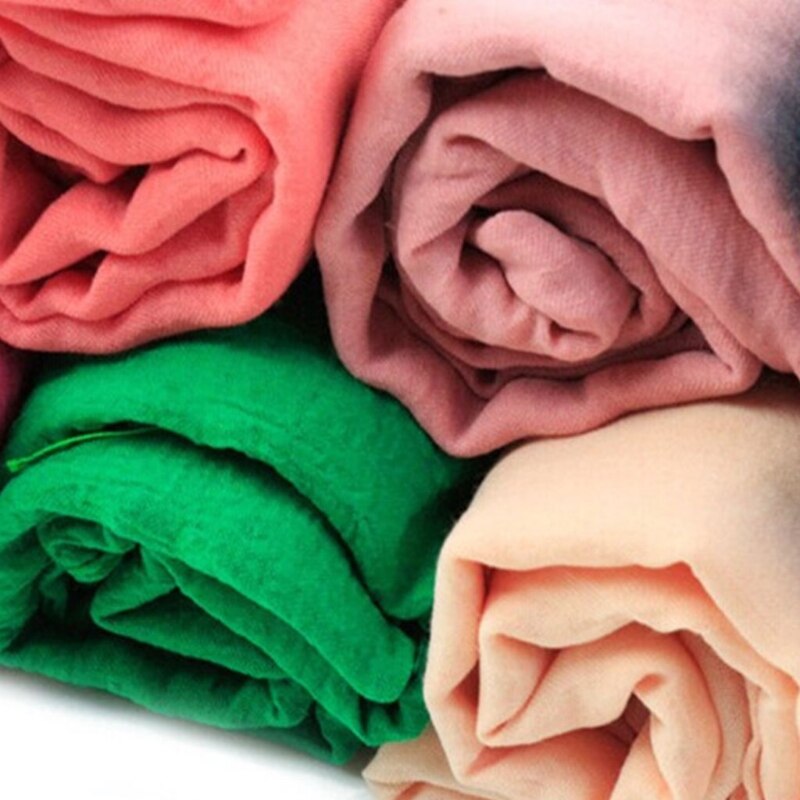 Mode 16 Kleuren Vrouwen Lange Sjaal Wrap Sjaals Vintage Katoen Linnen Grote Sjaal Hijab Elegante Effen Zwart Rood whi