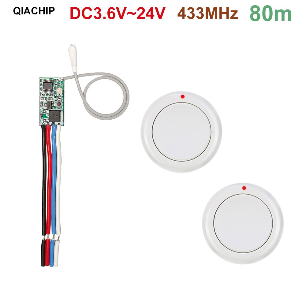 433mhz Bezprzewodowy pilot zdalnego sterowania RF DC 3.6V 5V 9V 12V 24V 1CH Mini przełącznik przekaźnika Kontroler lampy LED Mikroodbiornik Nadajnik DIY: FIOLETOWY