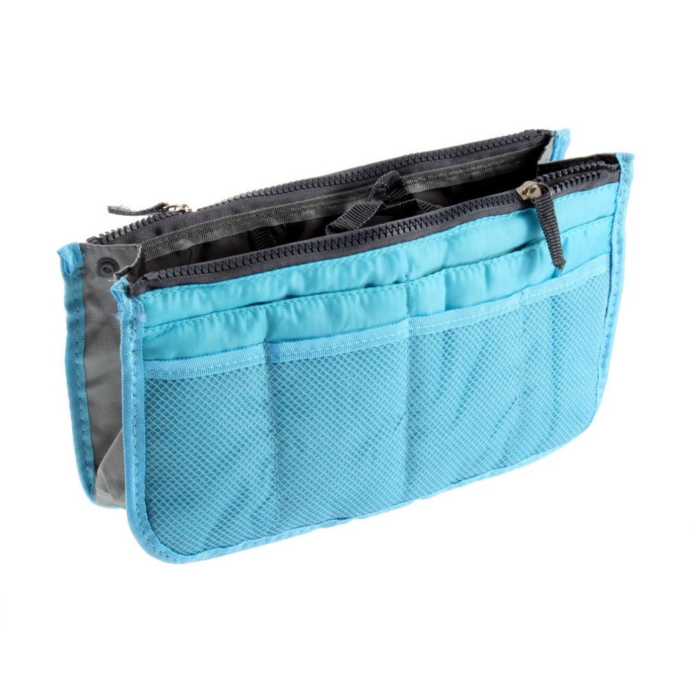 Multifunktionelle rejselommer håndtaske opbevaringspose, fadish rejsearrangør makeup taske svømmetasker godt sælge: Blå