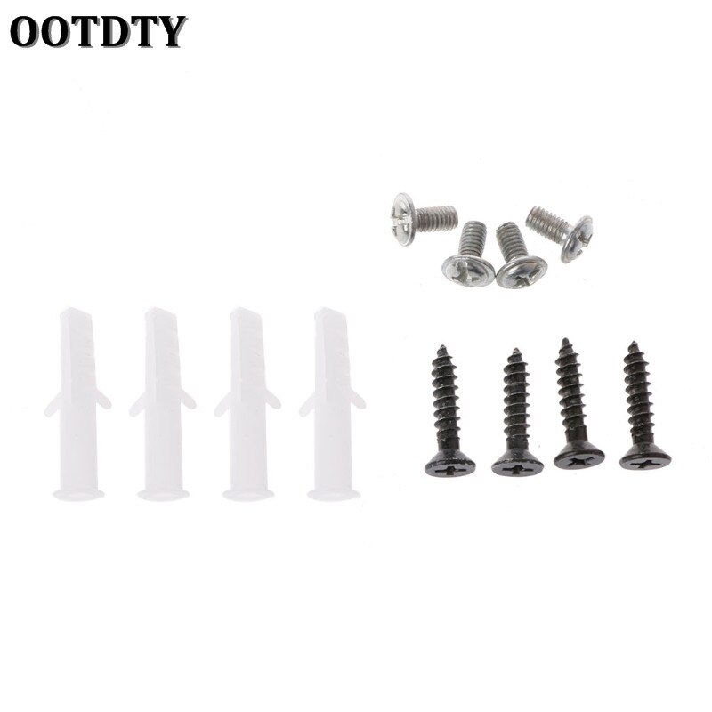 Ootdty 12 - 24 tommers tv-skjerm flatskjerm vesa 75/100 lcd ledet tv veggfeste brakett flat panel tv holder stativ brakett