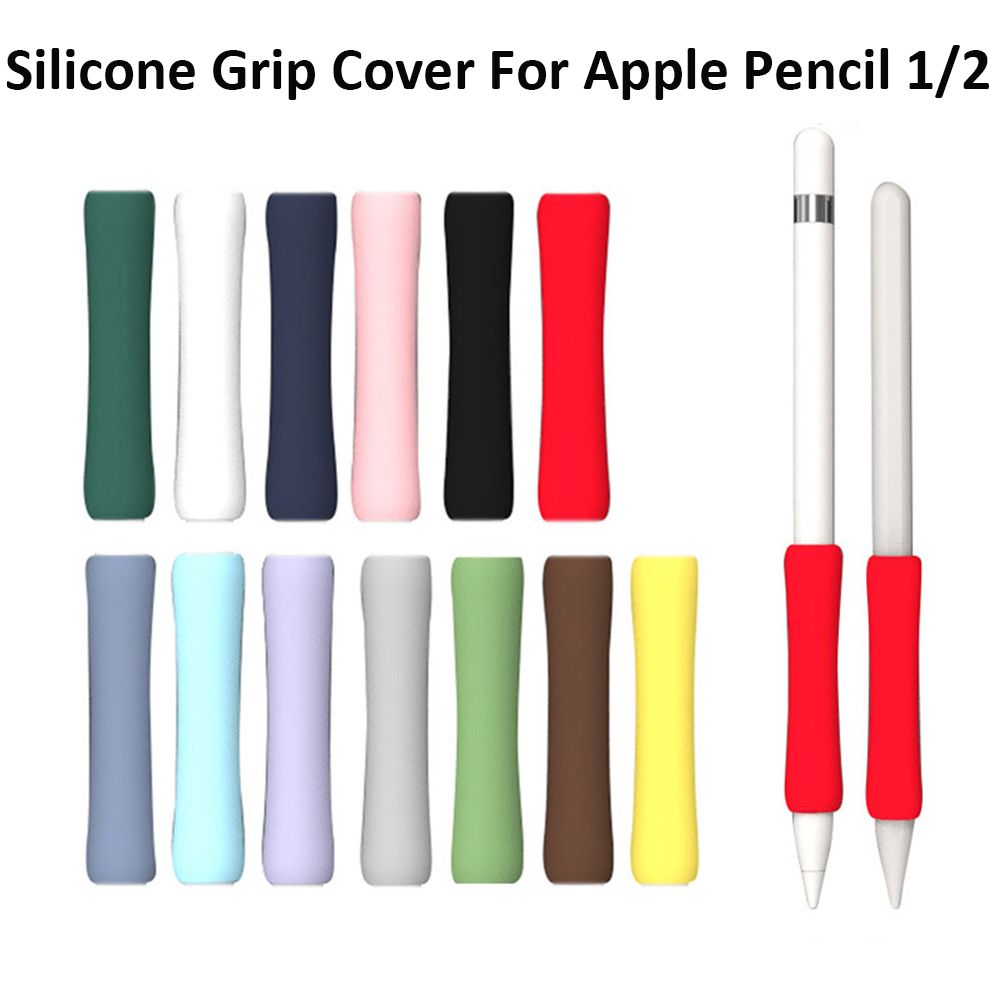 Stylus Cover Protective Sleeve Wrap For Apple Pencil 1/2 Shockproof Anti-scratch Non Slip ​Touch Screen Pen Grip Case Tip Case