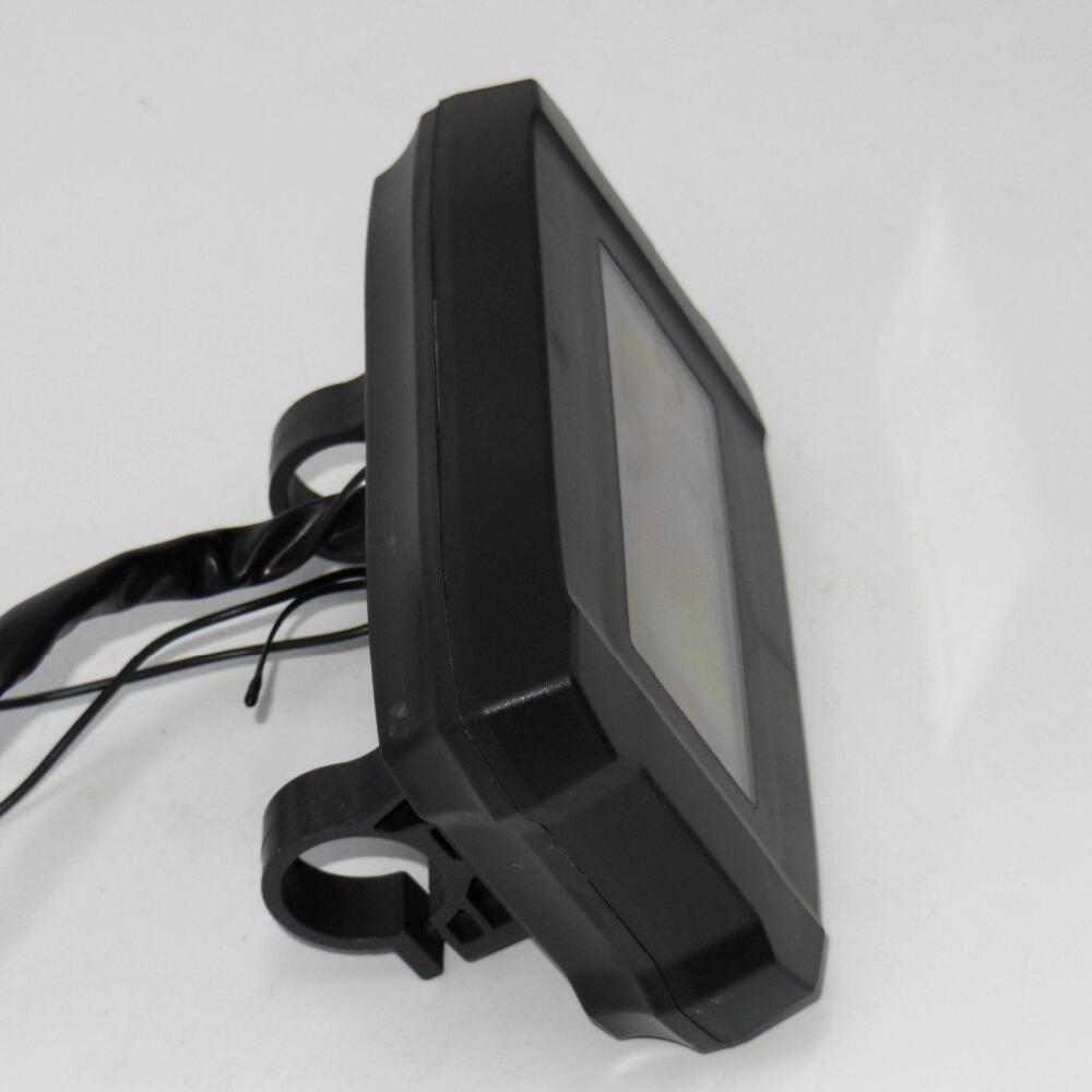 Evfitting enkel elsykkel lcd-skjerm med hastighetsmåler og batteristatusindikatorfunksjoner de fleste kontroller kan bruke: 80 v 96v 22 tommer