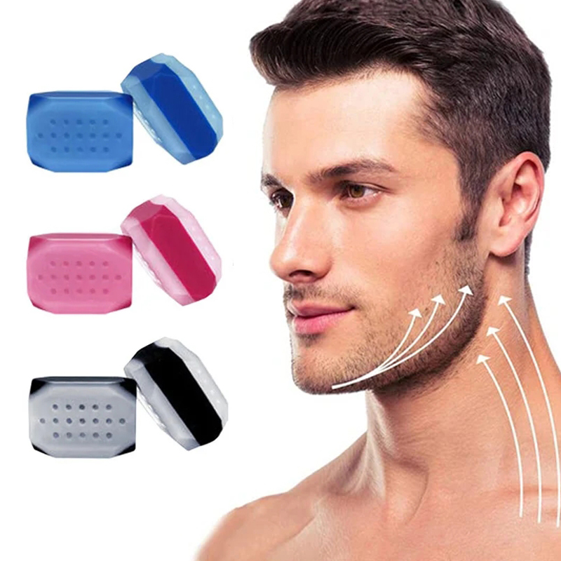 Silikon Kiefer Exerciser Ball Männer Wonem Jawline Gesichts Exerciser Gesicht Muskel Trainer Kiefer Toner Kinn Workout Fitness Ausrüstung