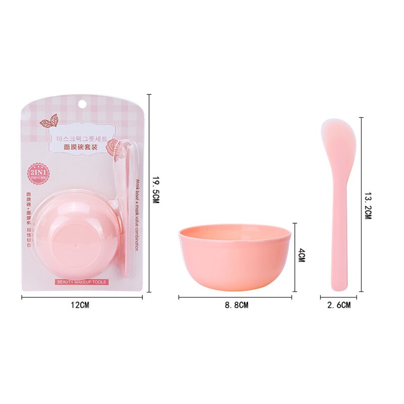Gezicht Masker Kom Set Zachte Masker Bar Stok Diy Zelfgemaakte Mengen Roeren Kom Stok Tool Gezichtsverzorging Make-Up Schoonheid kit