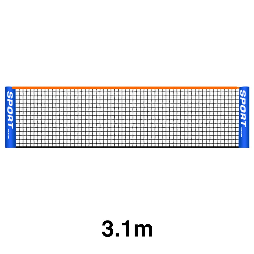 Driveway PE Backyard Adults Kids Standard Beach Foldable Portable Tennis Net Sport Training Court Indoor Outdoor Badminton