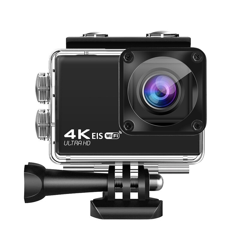 Uhd wifi vereist actiecamera met chip 4k/60 fps vereist onderwater 30m helm video-opnamecamera's sportcamera