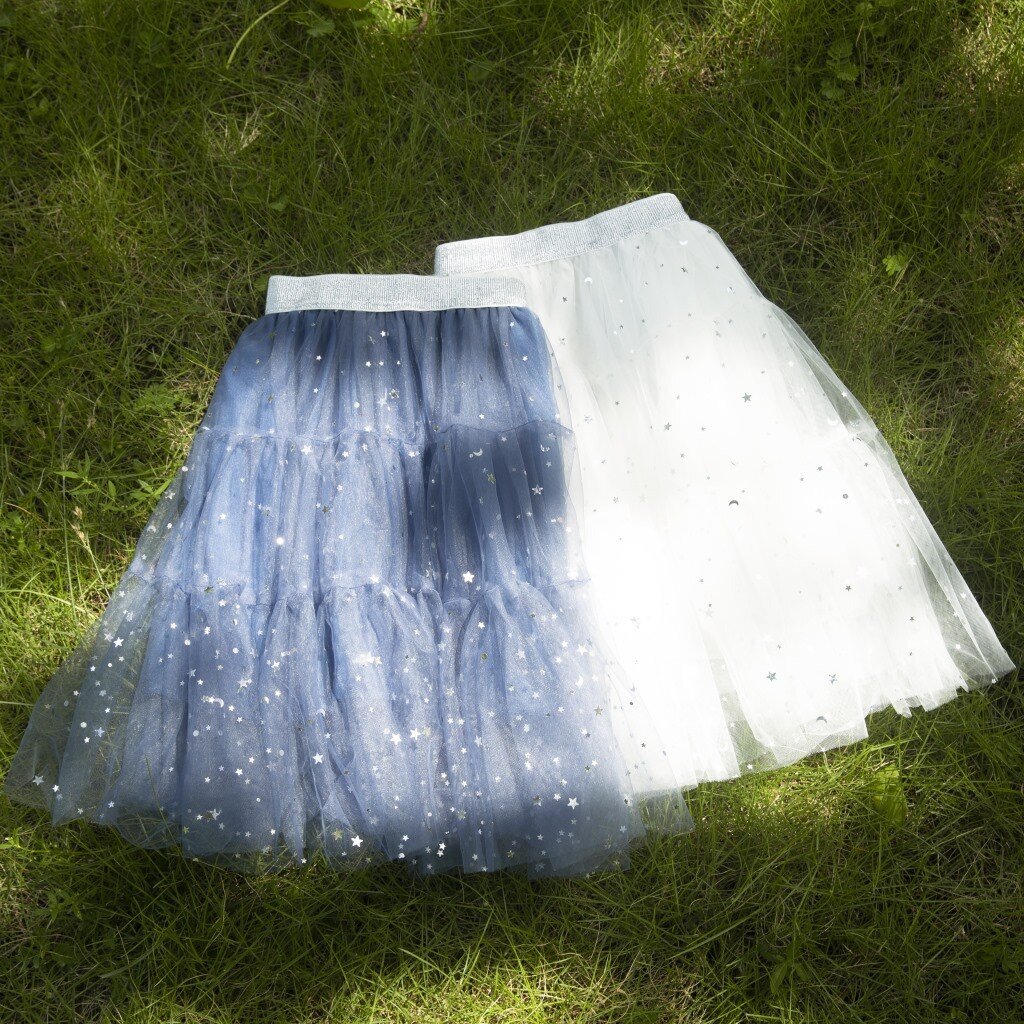 Rok Voor Meisje Baby Kleding Kinderen Alle-Wedstrijd Prinses Kleding Baby Maan Sterren Lovertjes Tutu Rokken Peuter Casual Outfits