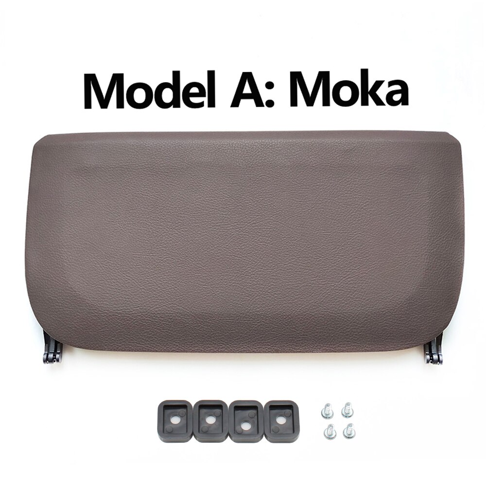 Interior Car Front Seat Leather Backrest Storage Panel Cover For BMW 5 7 GT Series F10 F11 F18 F01 F02 F07 520 523 525 530 730: Model A Moka