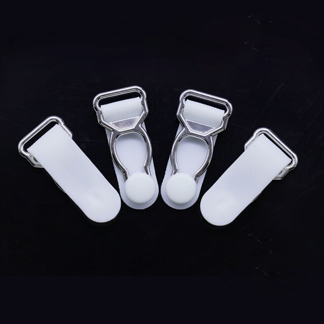 Schlinge Clip Kleidung Clip Kleidung Zubehör Nähen Lieferungen 1,2 cm15/aufladen Metall + PP Schlinge Clip: 4