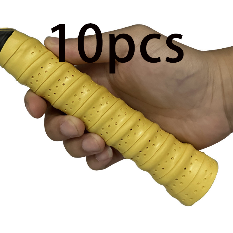 Badminton racket, tennis racket, fishing rod, universal laminated keel hand glue, anti slip racket rubber grip: Yellow