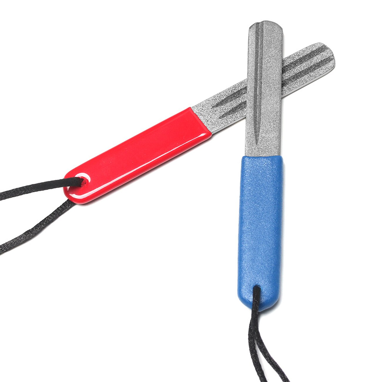 Draagbare Outdoor Dubbele Groef Vissen Haak Slijpen Hone Vissen Slijpen Hook Sharpener Tool Vis Accessoires